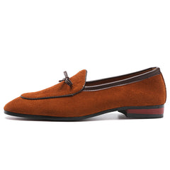 Luxe Tread - A luxurious Suede Loafer