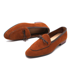 Luxe Tread - A luxurious Suede Loafer