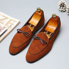 Luxe Tread - A luxurious Suede Loafer