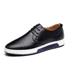 Men's Breathable Leather Derby Shoes