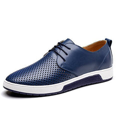 Men's Breathable Leather Derby Shoes