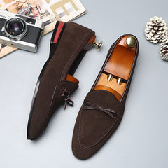 Luxe Tread - A luxurious Suede Loafer