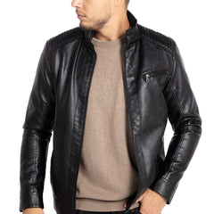 Shadow Guard Leather Jacket