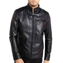 Shadow Guard Leather Jacket