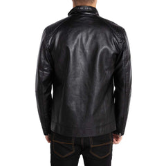 Shadow Guard Leather Jacket