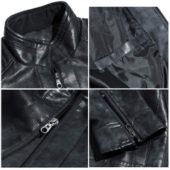 Shadow Guard Leather Jacket