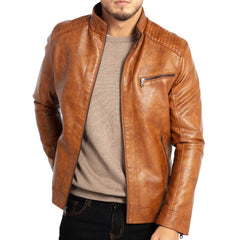 Shadow Guard Leather Jacket