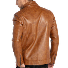 Shadow Guard Leather Jacket