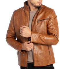 Shadow Guard Leather Jacket