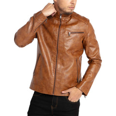 Shadow Guard Leather Jacket