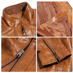 Shadow Guard Leather Jacket