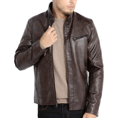 Shadow Guard Leather Jacket