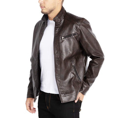 Shadow Guard Leather Jacket
