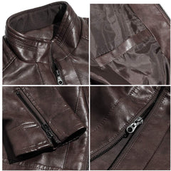 Shadow Guard Leather Jacket