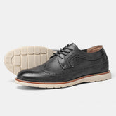 Brogue Casual Leather Sneakers
