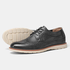 Brogue Casual Leather Sneakers