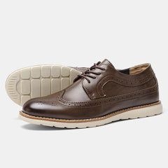 Brogue Casual Leather Sneakers