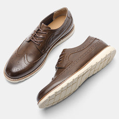Brogue Casual Leather Sneakers