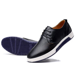 Men's Breathable Leather Derby Shoes