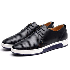 Men's Breathable Leather Derby Shoes