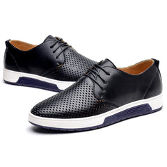 Men's Breathable Leather Derby Shoes