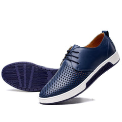 Men's Breathable Leather Derby Shoes