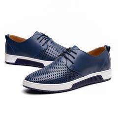 Men's Breathable Leather Derby Shoes