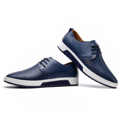 Men's Breathable Leather Derby Shoes