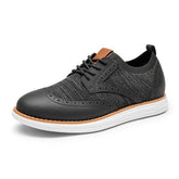 Elegant Stride-Men's Lace-Up Oxford Shoe