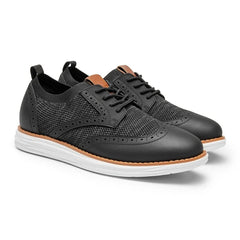 Elegant Stride-Men's Lace-Up Oxford Shoe