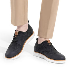 Elegant Stride-Men's Lace-Up Oxford Shoe