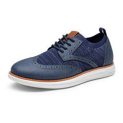 Elegant Stride-Men's Lace-Up Oxford Shoe