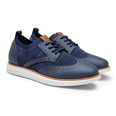 Elegant Stride-Men's Lace-Up Oxford Shoe