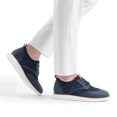 Elegant Stride-Men's Lace-Up Oxford Shoe